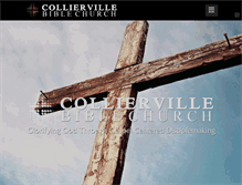 Tablet Screenshot of colliervillebible.org